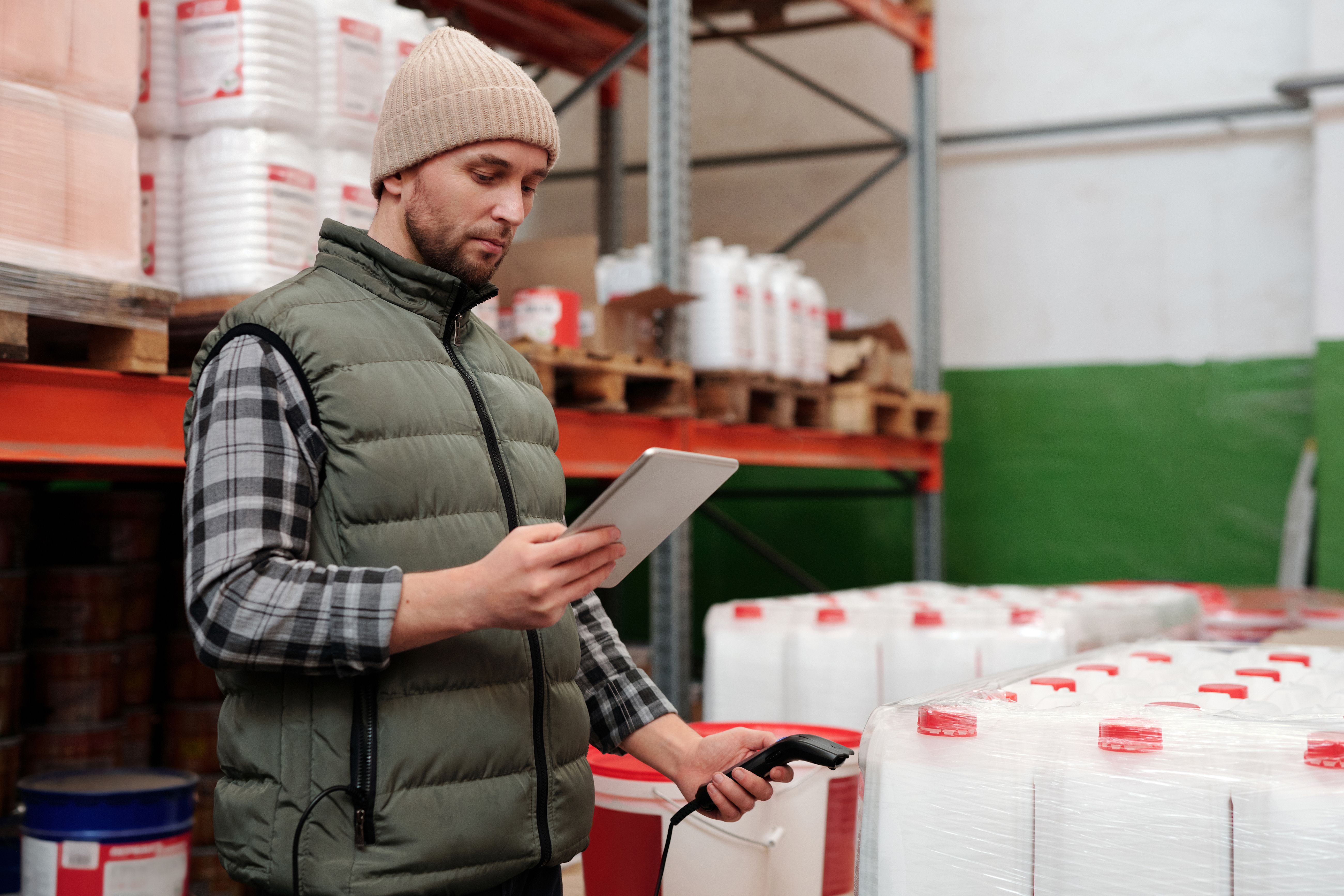 Linea di produzione in un'azienda manifatturiera